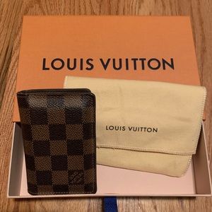 AUTHENTIC LOUIS VUITTON POCKET ORGANIZER
